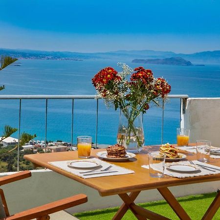 Sunset Home With Sea View La Canea Esterno foto